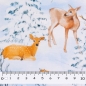 Preview: Jersey | Sansa | Reh Winter Tannenbaum | eisblau